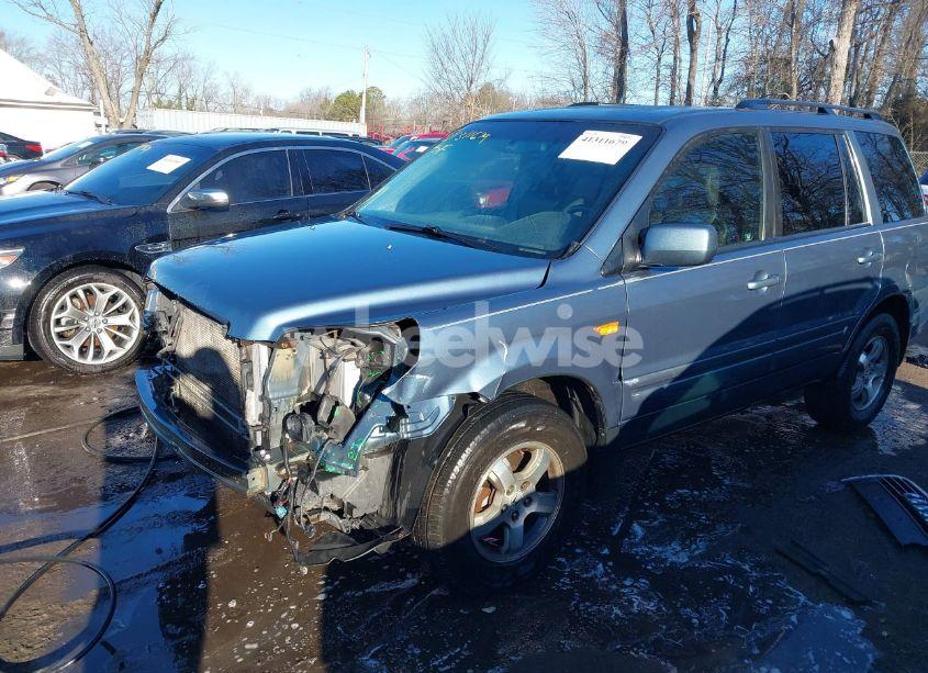 Photo 2 of 2007 Honda Pilot EX-L (VIN 5FNYF28677B028623)