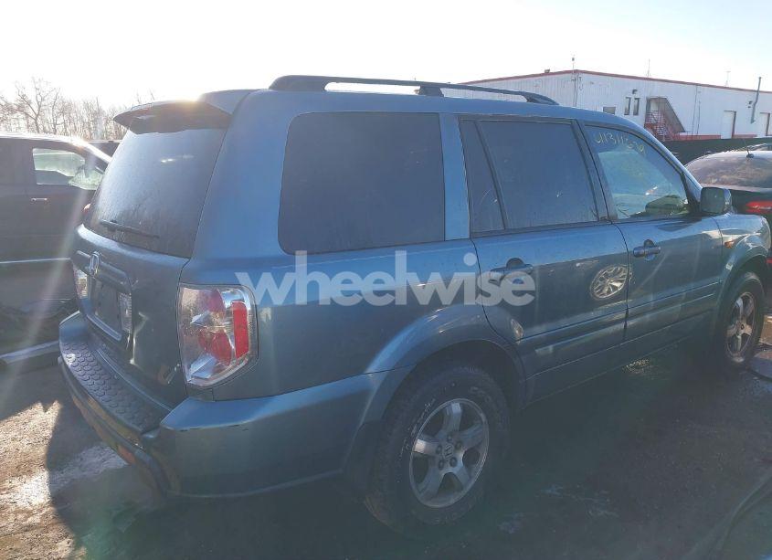 Photo 4 of 2007 Honda Pilot EX-L (VIN 5FNYF28677B028623)