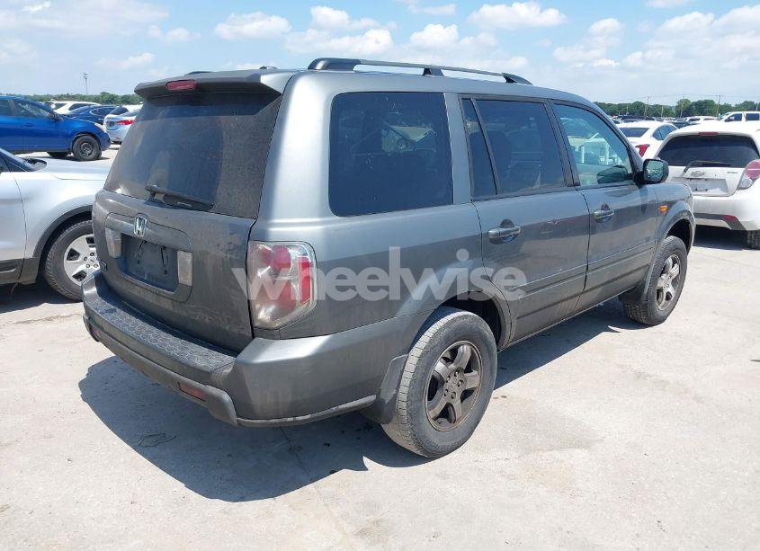Photo 4 of 2007 Honda Pilot EX-L (VIN 5FNYF28687B022619)