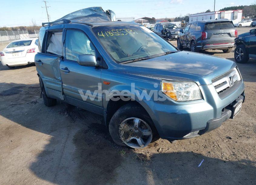 2006 Honda Pilot EX-L (VIN 5FNYF286X6B001852) main photo