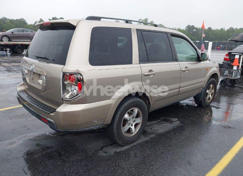 Photo 4 of 2007 Honda Pilot EX-L (VIN 5FNYF28707B031288)