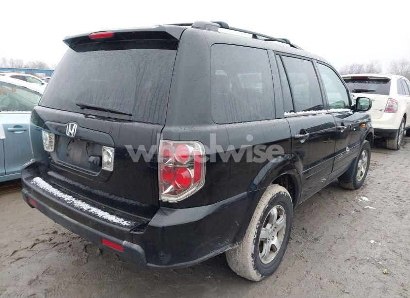 Photo 4 of 2007 Honda Pilot EX-L (VIN 5FNYF28767B040528)
