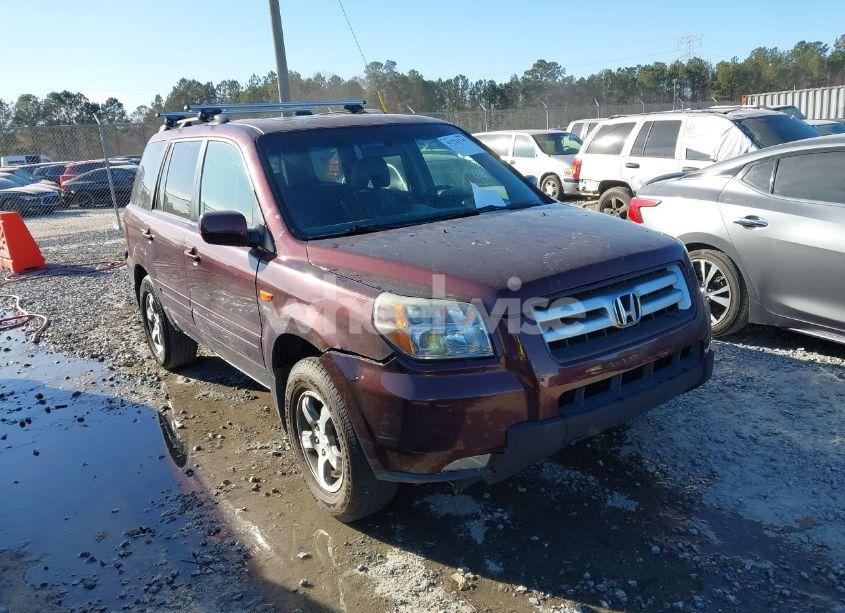 2007 Honda Pilot EX-L (VIN 5FNYF28777B009126) main photo