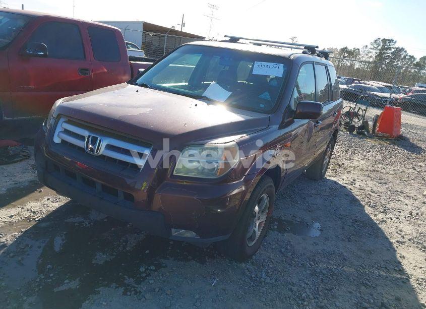 Photo 2 of 2007 Honda Pilot EX-L (VIN 5FNYF28777B009126)