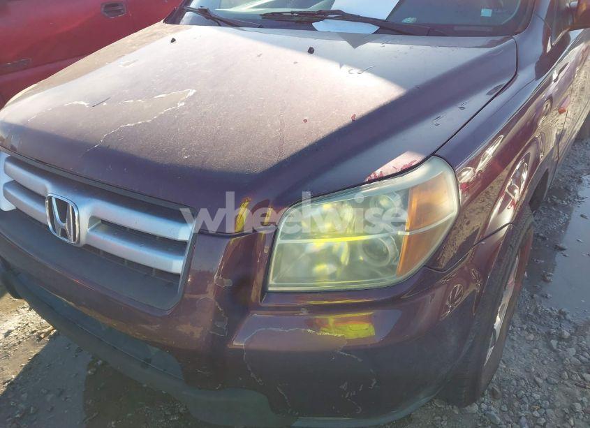 Photo 6 of 2007 Honda Pilot EX-L (VIN 5FNYF28777B009126)
