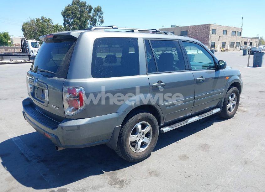 Photo 4 of 2007 Honda Pilot EX-L (VIN 5FNYF28787B032561)