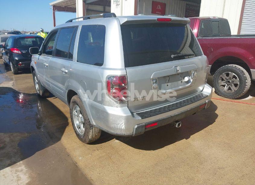 Photo 3 of 2007 Honda Pilot EX-L (VIN 5FNYF28787B043110)