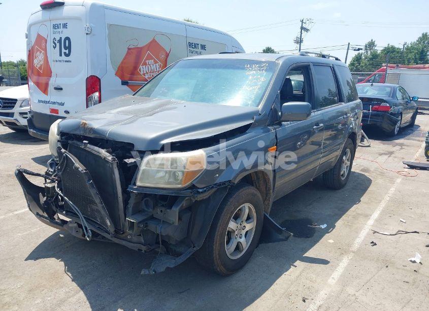 Photo 2 of 2008 Honda Pilot EX-L (VIN 5FNYF28788B009315)