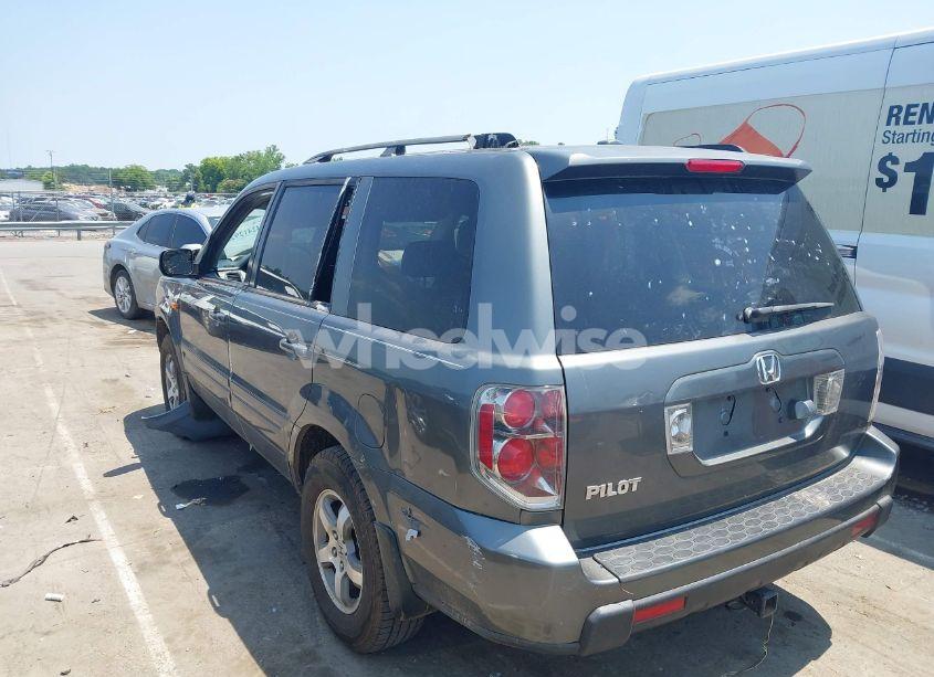 Photo 3 of 2008 Honda Pilot EX-L (VIN 5FNYF28788B009315)