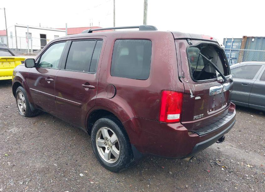 Photo 3 of 2009 Honda Pilot EX-L (VIN 5FNYF38519B024910)
