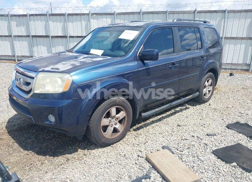 Photo 2 of 2009 Honda Pilot EX-L (VIN 5FNYF38539B026786)