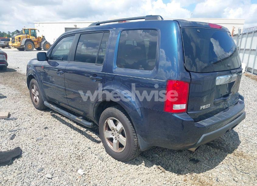 Photo 3 of 2009 Honda Pilot EX-L (VIN 5FNYF38539B026786)