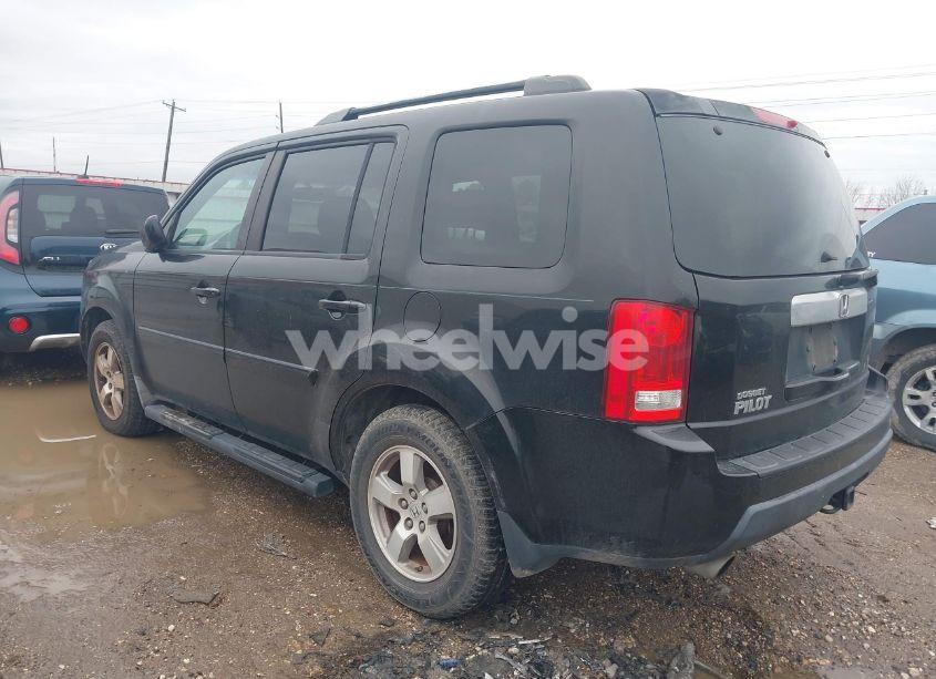 Photo 3 of 2009 Honda Pilot EX-L (VIN 5FNYF38559B000822)