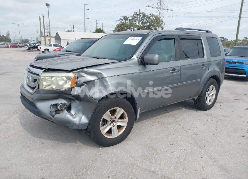 Photo 2 of 2009 Honda Pilot EX-L (VIN 5FNYF38559B028572)