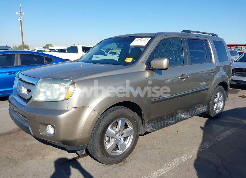 Photo 2 of 2009 Honda Pilot EX-L (VIN 5FNYF38569B017838)