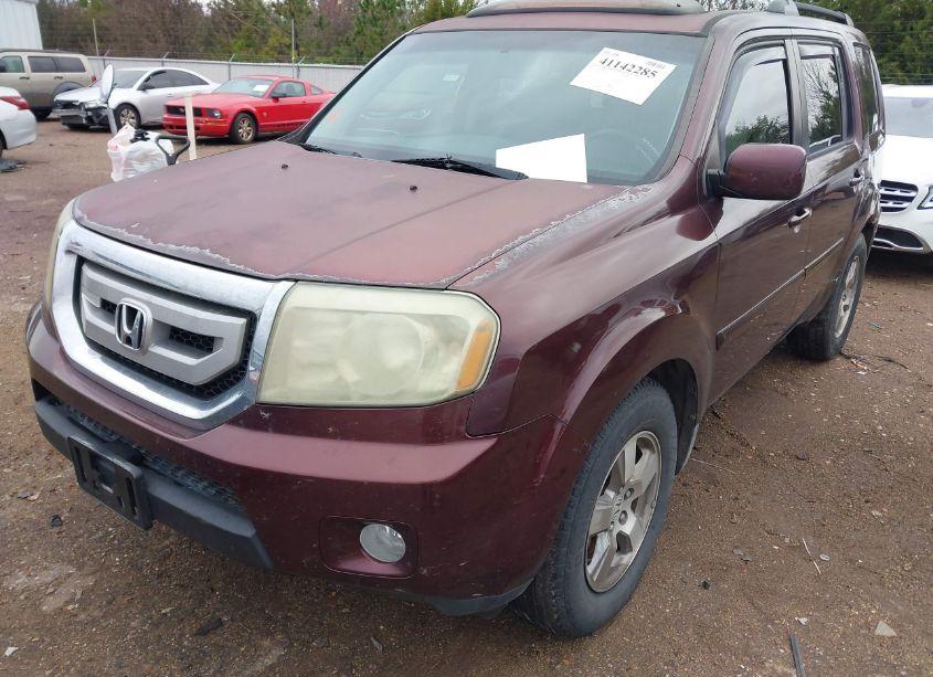 Photo 2 of 2009 Honda Pilot EX-L (VIN 5FNYF38579B021588)