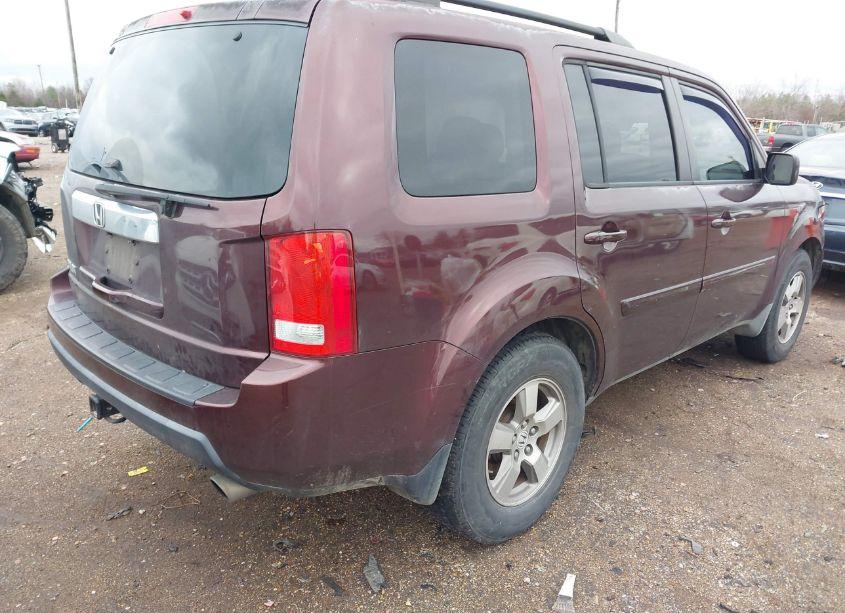 Photo 4 of 2009 Honda Pilot EX-L (VIN 5FNYF38579B021588)