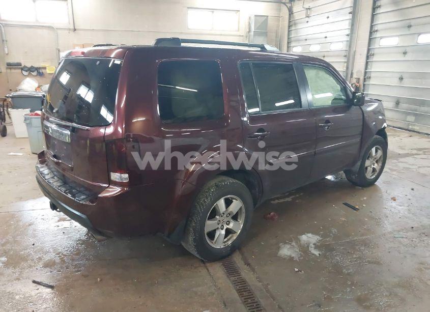 Photo 4 of 2009 Honda Pilot EX-L (VIN 5FNYF38599B013105)