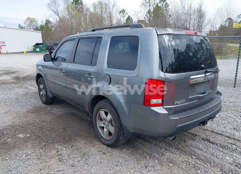Photo 3 of 2009 Honda Pilot EX-L (VIN 5FNYF38599B018918)