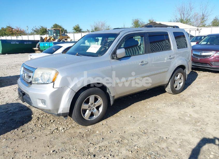 Photo 2 of 2009 Honda Pilot EX-L (VIN 5FNYF38669B008081)
