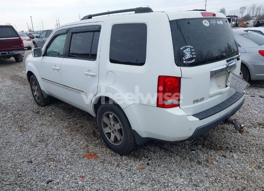 Photo 3 of 2009 Honda Pilot TOURING (VIN 5FNYF38869B010785)