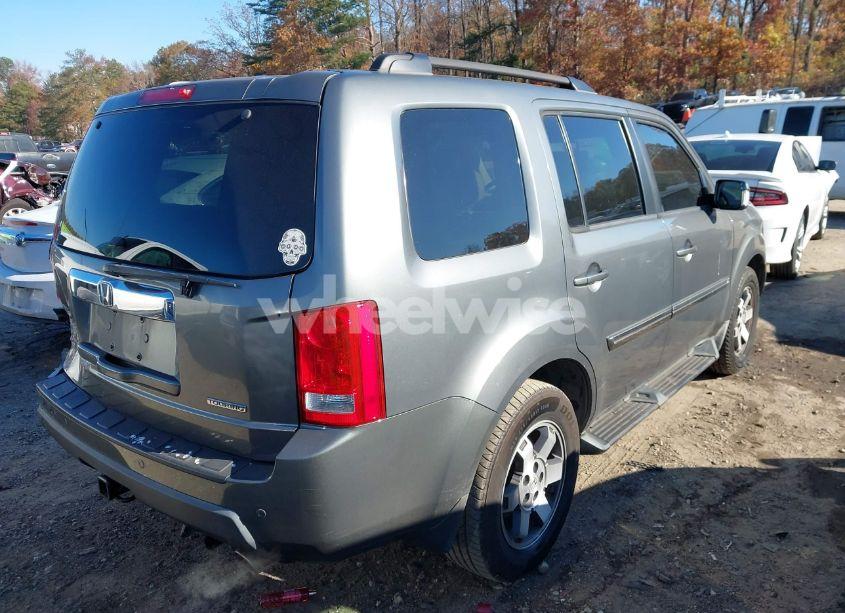 Photo 4 of 2009 Honda Pilot TOURING (VIN 5FNYF38969B011024)