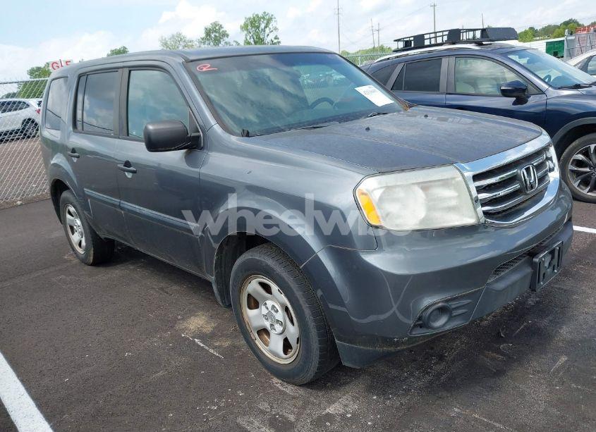 2012 Honda Pilot LX (VIN 5FNYF3H20CB001731) main photo