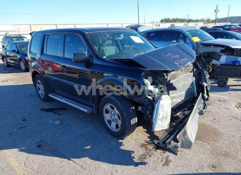 2013 Honda Pilot LX (VIN 5FNYF3H20DB039655) main photo