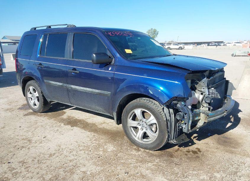2013 Honda Pilot LX (VIN 5FNYF3H21DB033623) main photo