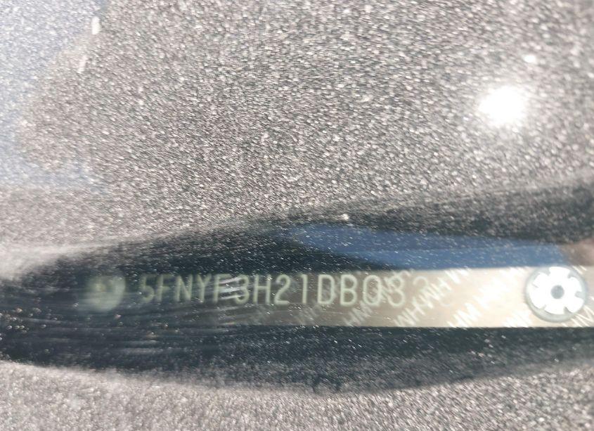 Photo 18 of 2013 Honda Pilot LX (VIN 5FNYF3H21DB033623)