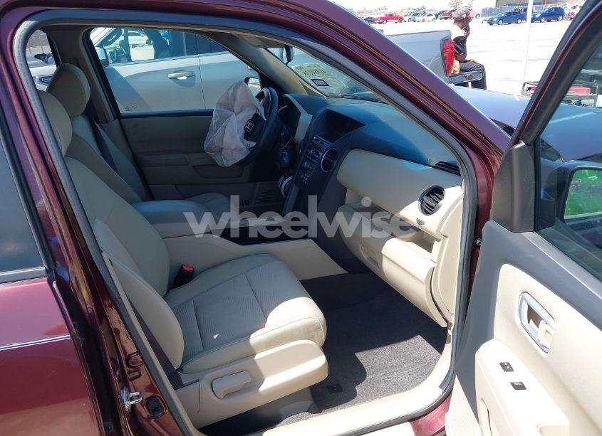 Photo 5 of 2012 Honda Pilot LX (VIN 5FNYF3H23CB029653)