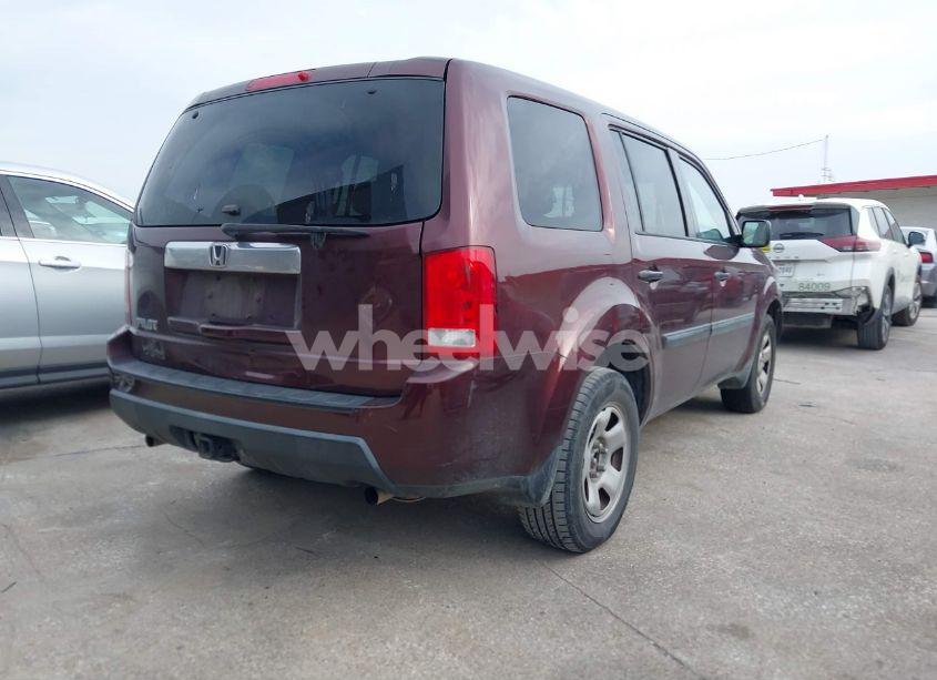 Photo 4 of 2011 Honda Pilot LX (VIN 5FNYF3H24BB020152)