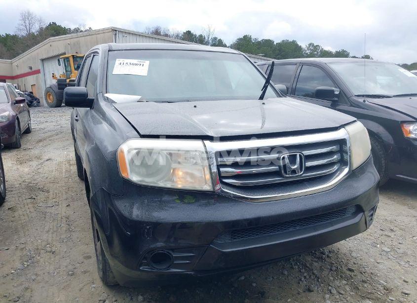 2012 Honda Pilot LX (VIN 5FNYF3H24CB030682) main photo