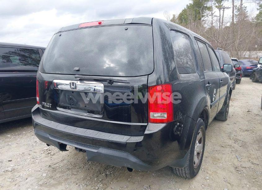 Photo 4 of 2012 Honda Pilot LX (VIN 5FNYF3H24CB030682)