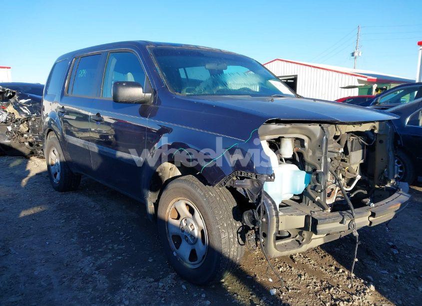 2014 Honda Pilot LX (VIN 5FNYF3H24EB006823) main photo
