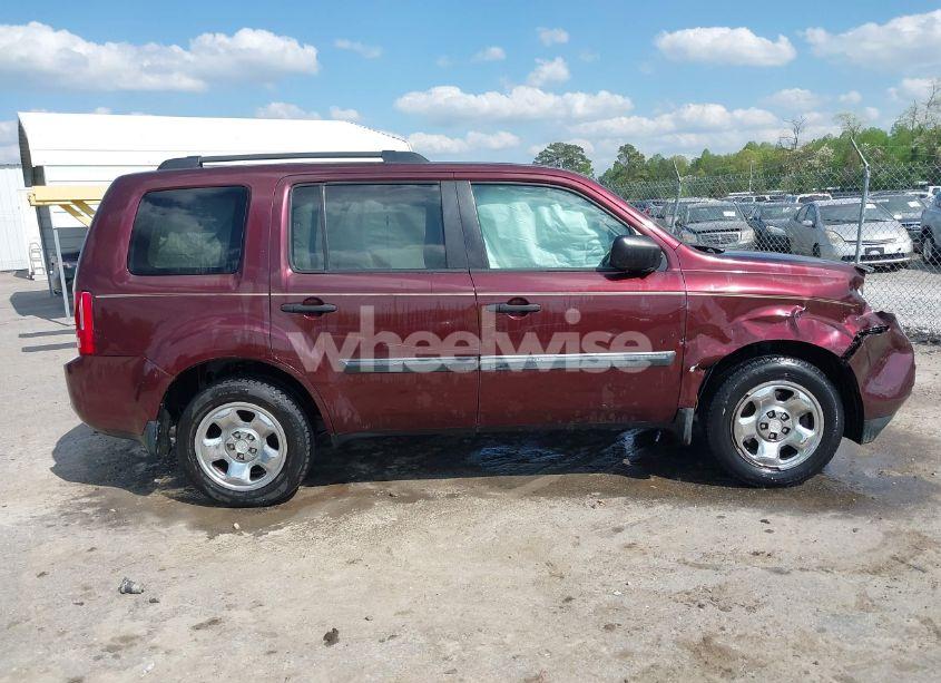 Photo 13 of 2013 Honda Pilot LX (VIN 5FNYF3H25DB024276)