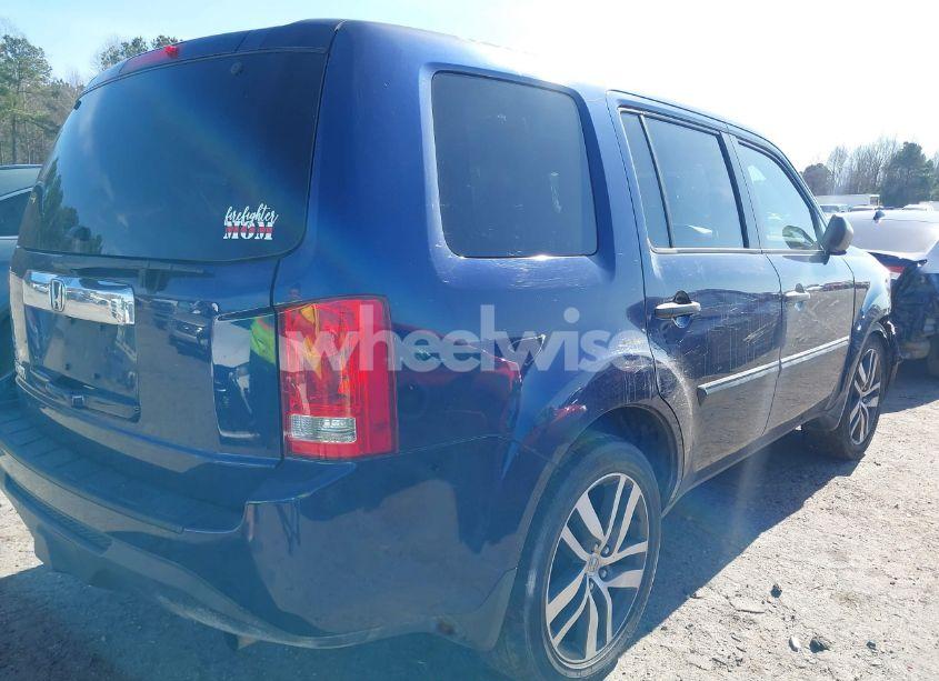 Photo 4 of 2013 Honda Pilot LX (VIN 5FNYF3H25DB030739)