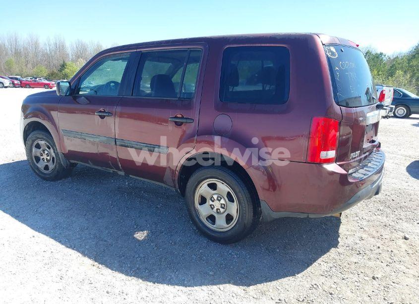 Photo 3 of 2013 Honda Pilot LX (VIN 5FNYF3H29DB022014)