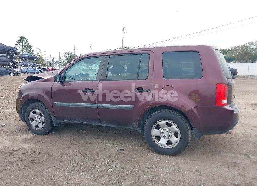 Photo 14 of 2015 Honda Pilot LX (VIN 5FNYF3H29FB006351)