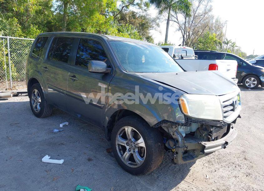 2013 Honda Pilot EX (VIN 5FNYF3H45DB003252) main photo