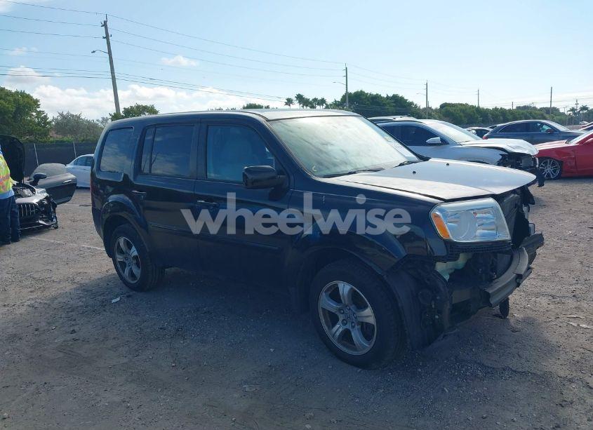 2013 Honda Pilot EX (VIN 5FNYF3H45DB010721) main photo