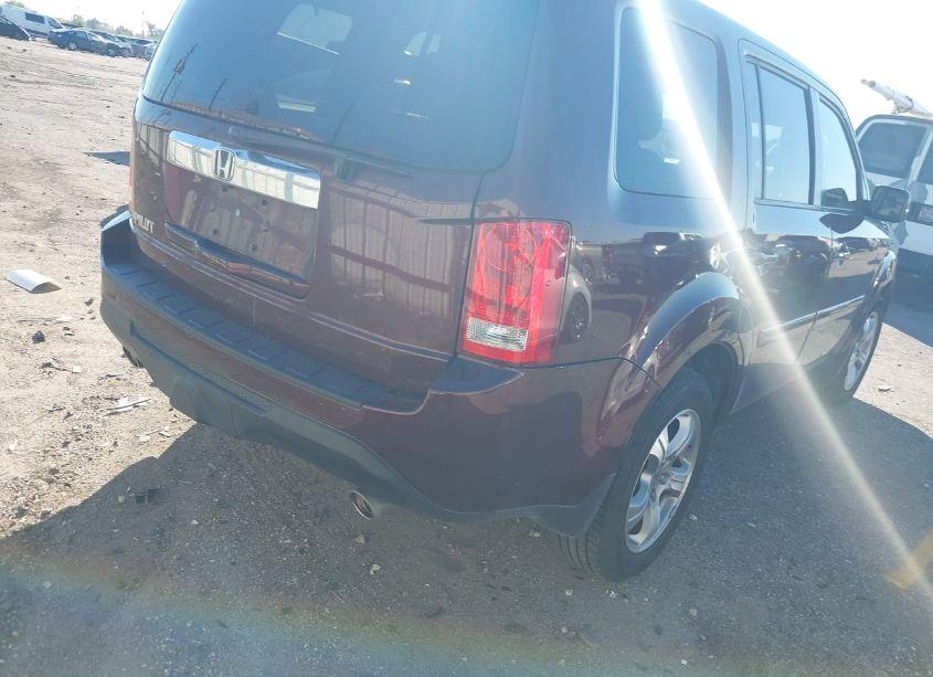 Photo 4 of 2013 Honda Pilot EX (VIN 5FNYF3H47DB016326)