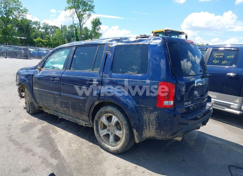 Photo 3 of 2013 Honda Pilot EX-L (VIN 5FNYF3H50DB037818)