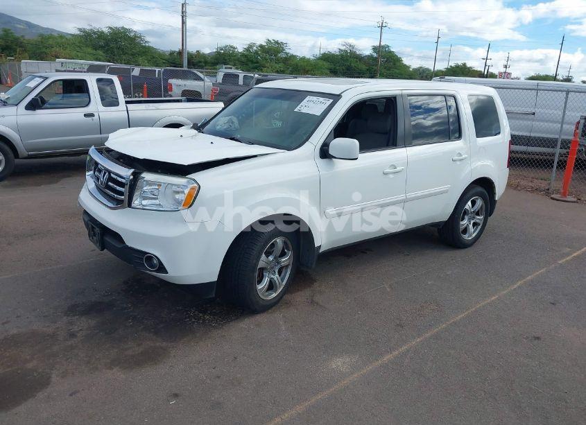 Photo 2 of 2012 Honda Pilot EX-L (VIN 5FNYF3H51CB039351)