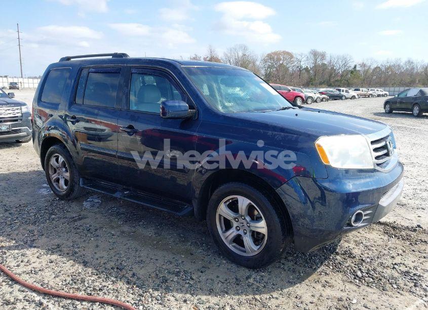2012 Honda Pilot EX-L (VIN 5FNYF3H53CB019103) main photo