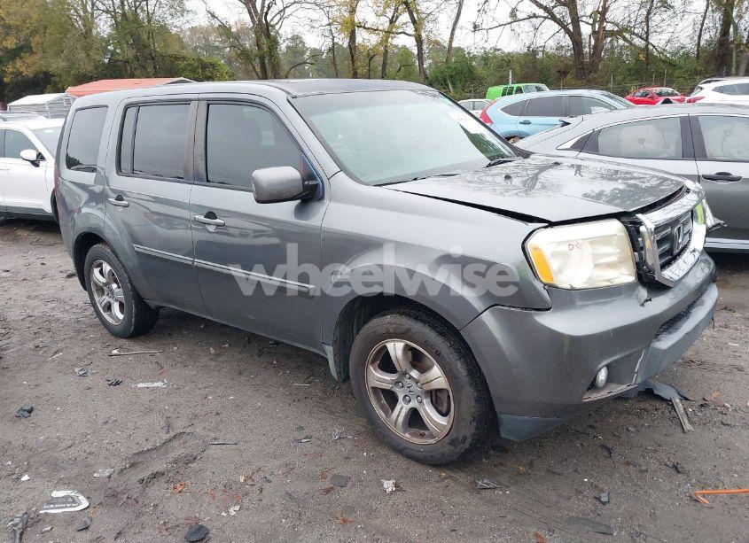 2012 Honda Pilot EX-L (VIN 5FNYF3H53CB021305) main photo