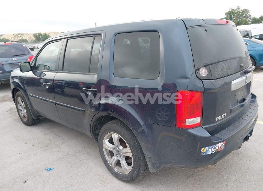 Photo 3 of 2012 Honda Pilot EX-L (VIN 5FNYF3H53CB036306)