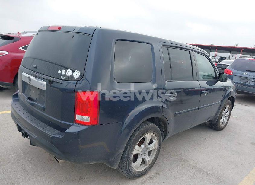 Photo 4 of 2012 Honda Pilot EX-L (VIN 5FNYF3H53CB036306)