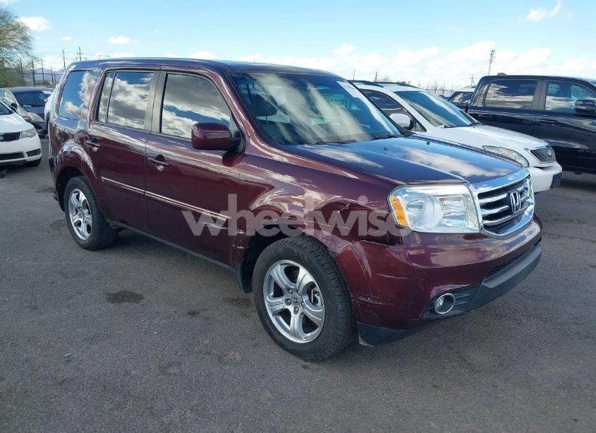 2012 Honda Pilot EX-L (VIN 5FNYF3H53CB038511) main photo