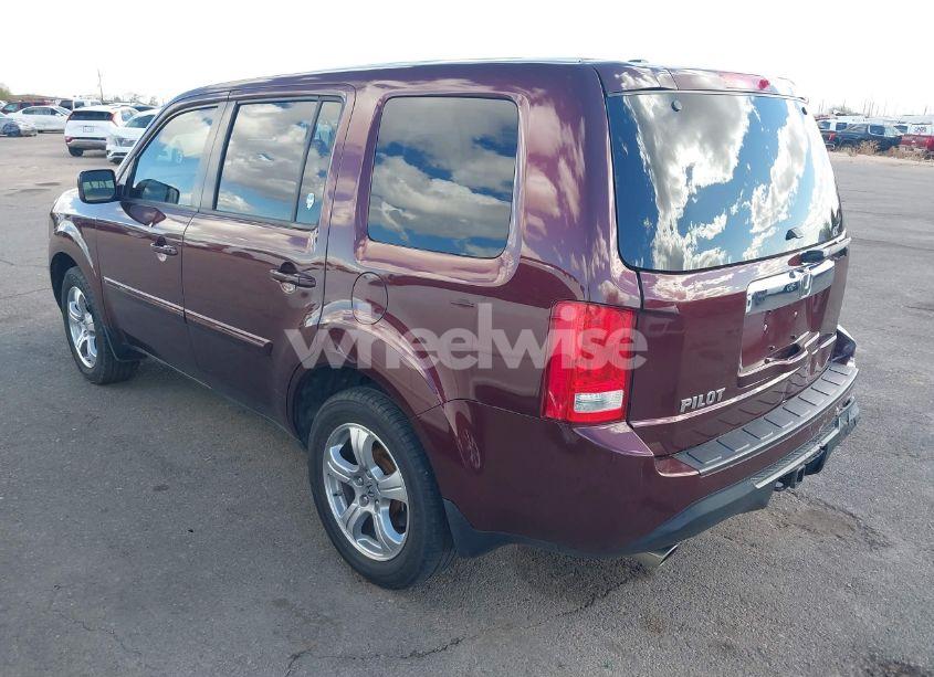 Photo 3 of 2012 Honda Pilot EX-L (VIN 5FNYF3H53CB038511)